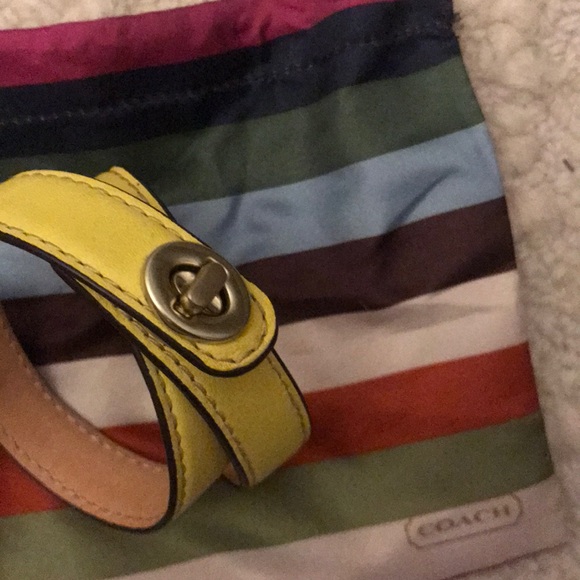 NEW Coach leather double wrap bracket - Picture 2 of 2